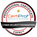Logo CertiProf Cyber Security Foundation (CSFPC)